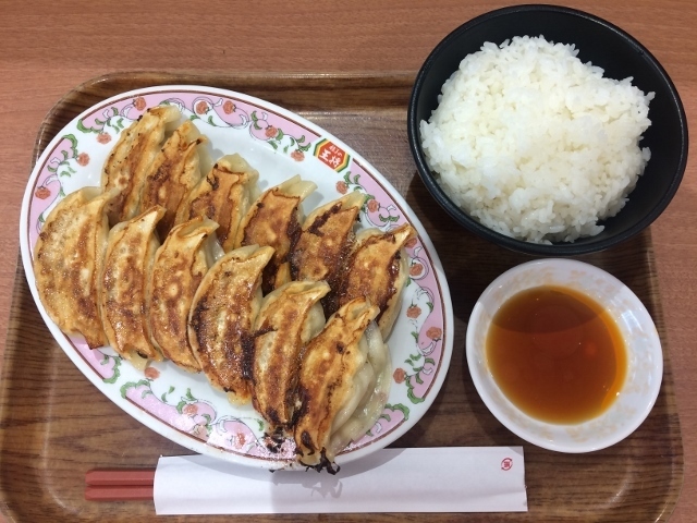 餃子の王将 餃子ライス アリオ北砂店 アメリカンミリタリーフード